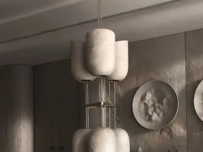 chandelier luster  3D model