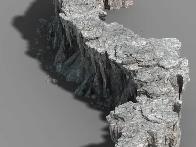 Mountain - Stone 39 3D model