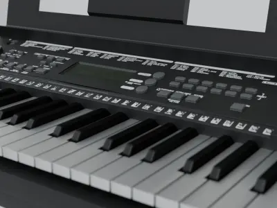 3D Digital Keyboard 3D model