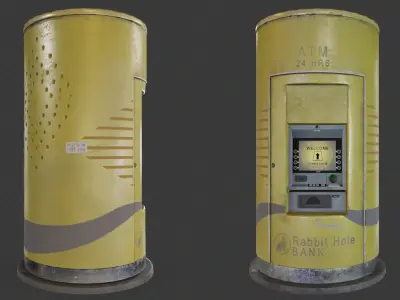Mega Prop Pack in Realistic and Sci-Fi Style Low-poly 3D model