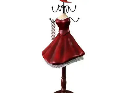 Jewelry Hanger 3D model