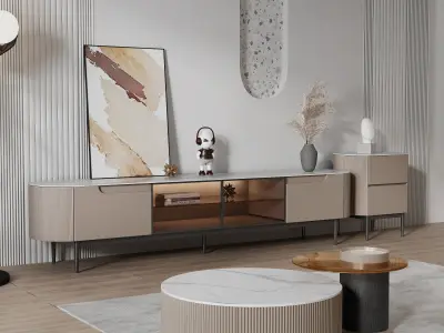 Interior Living Room Scene  3D model