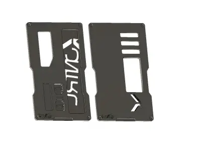 BilletBox Panel Door with Texture 3D print model