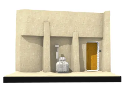 Smugglers Alley Diorama Set 3D print model