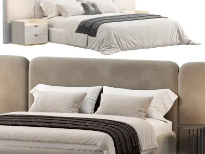  Wanda Bed by Thehighwall 3D model