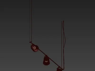 Horizontal Pendant 3D model