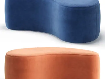 Pouffe Cork 7 Colors Version divan ru 3D model