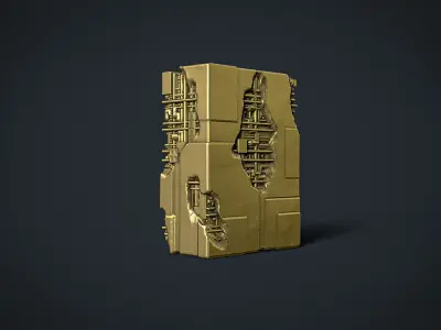Sci-Fi Tech Container RoZ 3D print model