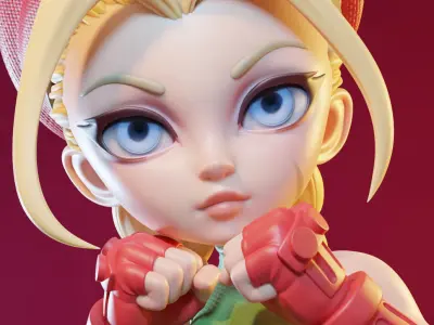 Cammy White  Killer Bee Street Fighter  3D print model