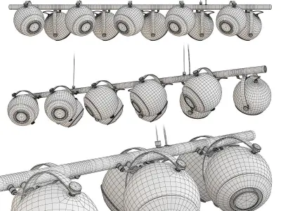 SCOFIELD Suspension Low-poly 3D model