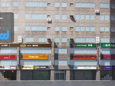 TW Buildings 007 3D model