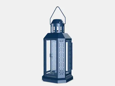 ENRUM Lantern for tealight in-outdoor 2 Low-poly 3D model
