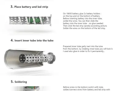 LIGHT TUBE 3D print model