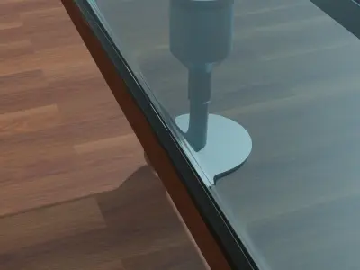 Glass Table 3D model