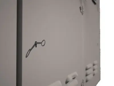 Vintage Locker 3D model