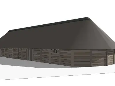Creative Design-Holiday Cabin-0118 3D model