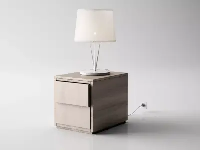 Night Stand - Lamp Free 3D model