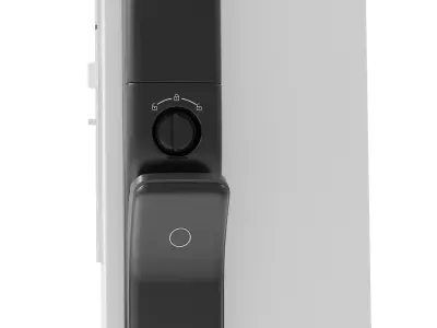 Digital Door Lock model Code Luna Pro Non Camera Smart Lock Low-poly 3D model