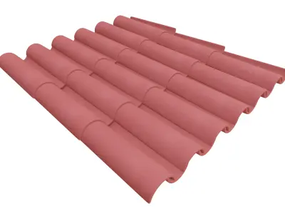 The Roof red 3D model