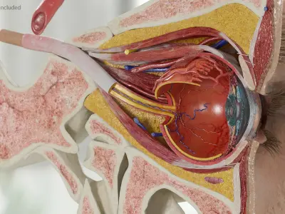  Eye Anatomy Cross-Section 