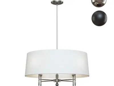 Crate and Barrel - Arlington Chandelier 3D model