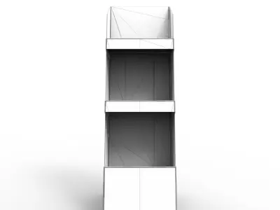 Point of Sale Cardboard Display Stand Texture