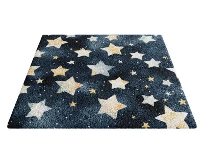 Kids Carpet Set 27 3D model