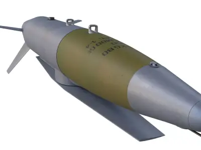 HOSBO Guided Glide Bomb 3D model