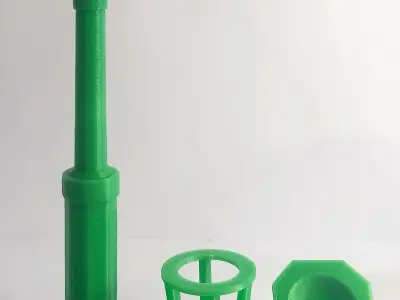 PLAYMOBIL 6465 FAROLA CASA  VICTORIANA  5300 5301 STREET LAMP    3D print model