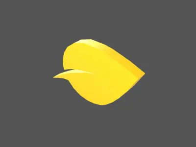 Chia Coin v1 003 Low-poly 3D model