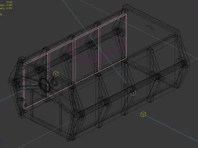 Different dimension - warehouse 02 3D model