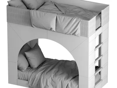 Sarah Sherman Samuel Arches Bunk Bed 3D model