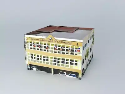 Secretary of Youth  Dominican Republic  Santo Domingo Free 3D model