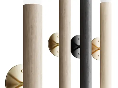 Workstead Lodge Linear Sconce 3D model