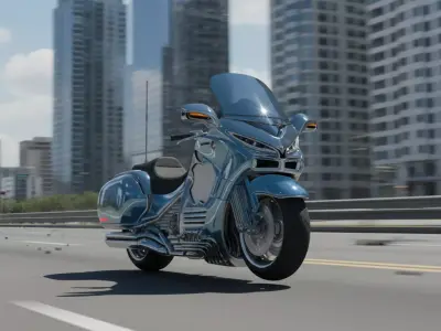 Aether Glide X2 Low-poly 3D model