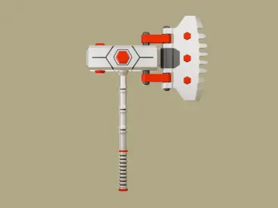Sci Fi Hammer 04 3D print model