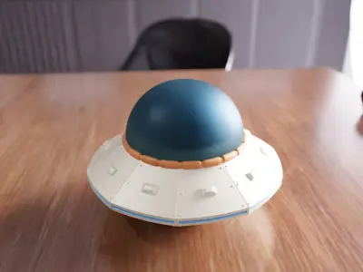 Ufo Spacecraft - 415 3D print model