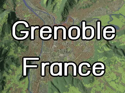 France - city and urban 3D Model Pack