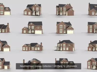 British House Design Collection 1-20 Pack T4