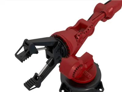 Industrial Robot Arm 3D model