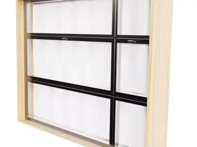 Six Panoramic Windows 3D model