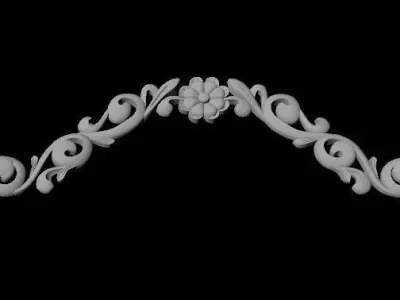 dekor ornament 3D model 76