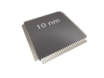 Chip v1 019 Low-poly 3D model