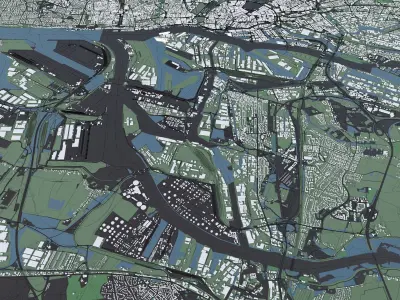 Cities in Germany - mass buildings 3D Model Pack