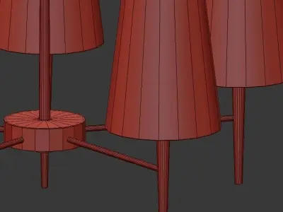 Progress Lighting Palacio Collection 5Light 3D model