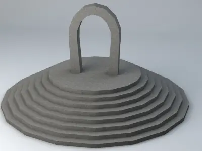 Sci Fi Shapes The Teleport 3D model