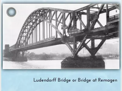 Remagen or Ludendorff Bridge Rhine-Westphalia Germany - Modern W 3D print model