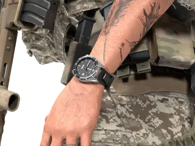 GAME READY RIGGED WESTERN SPECIAL OPERATIONS CHARACTER V3 Low-poly 3D model