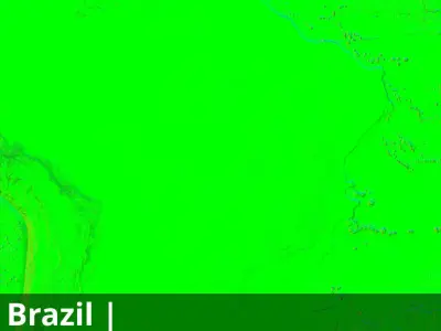 Brazil Occlusion Thickness Cavity Curvature 14k High res Maps Texture
