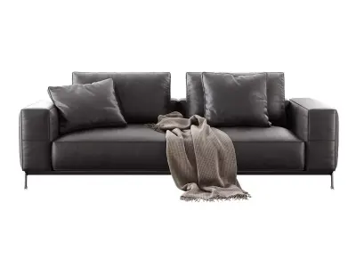 Ettore 2 Seater Sofa 3D model